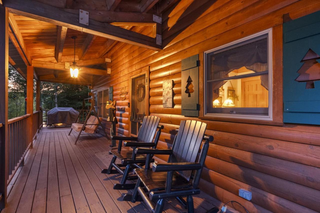 Villa Lakefront Log Cabin On 2 Acres Washington Exterior foto